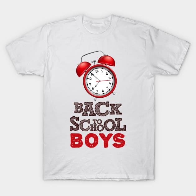 Back to School boys T-Shirt by designdaking